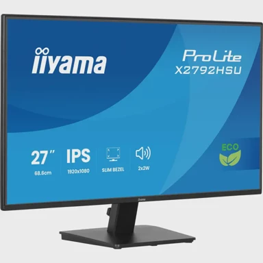 IIYAMA Monitor 27" FHD IPS 120Hz USB hub, crna 